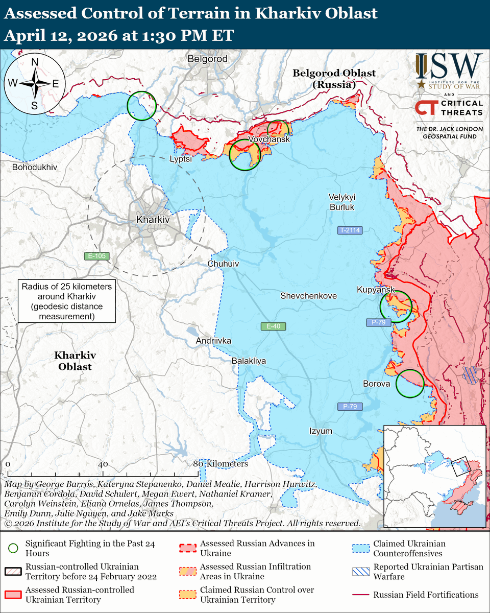 Institute for the Study of War tweet media