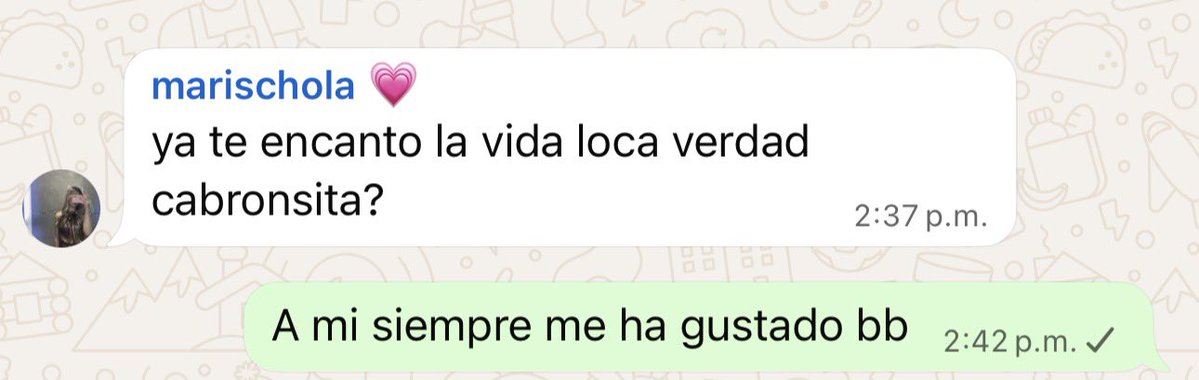 A mi nunca me ha dejado de gustar esa vida 🙏🏽