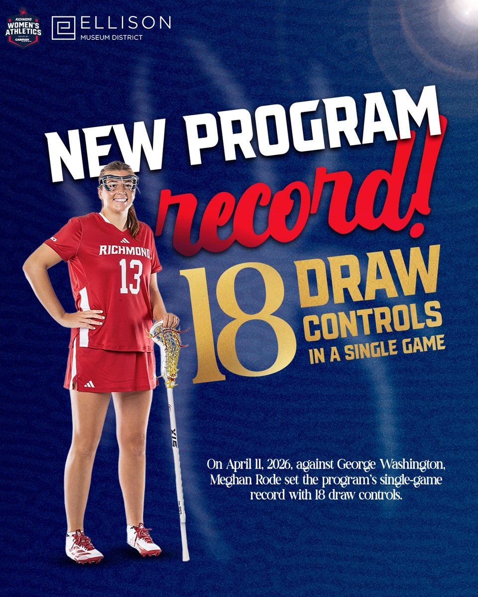 Richmond WLAX tweet media