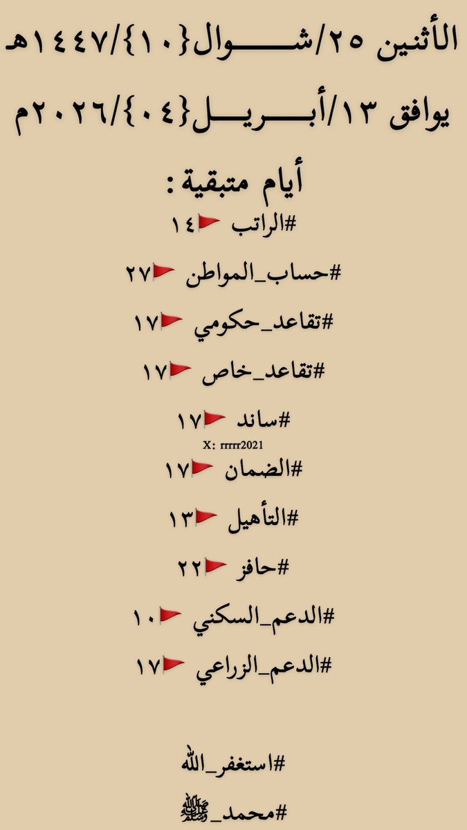 تاريخ اليوم والليلة tweet media