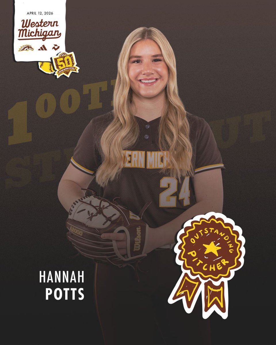 Western Michigan Softball tweet media