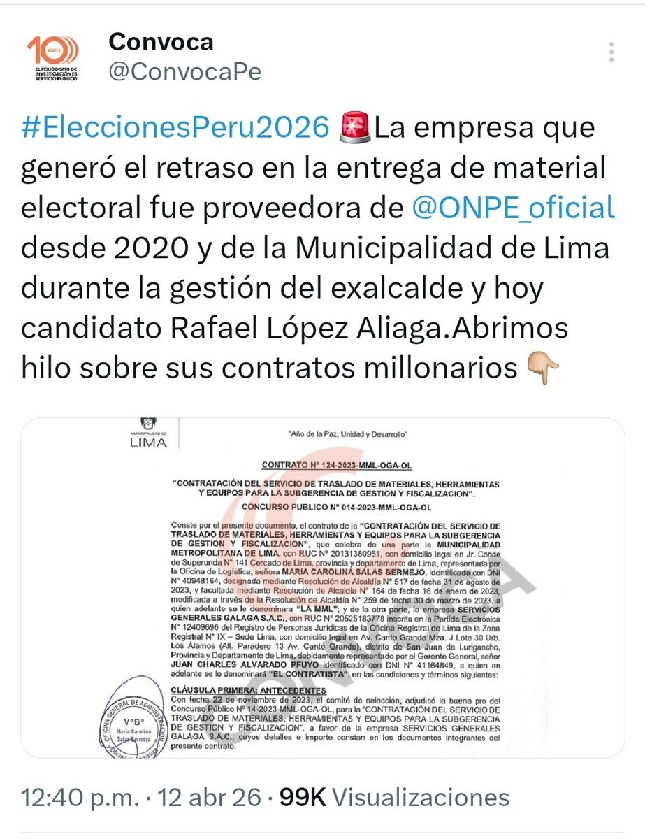 TORRE Y PEON tweet media