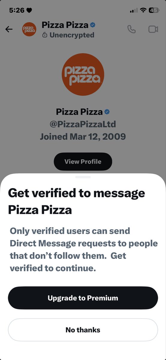 Littletink67's tweet photo. @PizzaPizzaLtd I was told to DM you and this is what I get. https://t.co/SeDi7EST8D