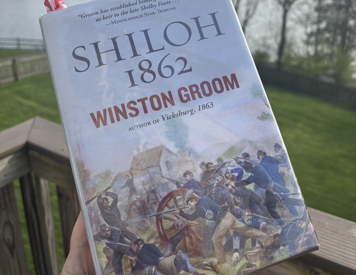 erin_spahr's tweet image. A little light reading for Spring Break. #learnerforlife #civilwar @ShilohNPS #teacher