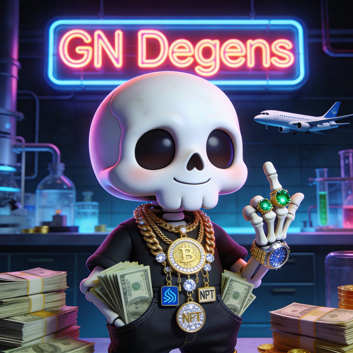 IamDegenLabs's tweet photo. GN degens, what's good? 🌑
Coming at you live from German labs at this late CEST hour, another Sunday in the books, Solana holding strong through whatever chaos the charts threw our way.
We dodged the rugs, stacked some quiet alpha, and kept the bags diamond-handed while the normies called it quits hours ago.
Dream big tonight: those NFT flips turning into legends, DeFi yields silently compounding, and tomorrow's pumps hitting like a fresh dubstep drop straight from the studio. No FOMO, just rest up rekt-free, 'cause dawn raid's calling with fresh 100x entries and community vibes. I AM DEGEN LABS signing off proper, sleep solid, family.
Catch you grinding at first light. LFG always. 🚀💎🛌
#GN #degen #degenverse