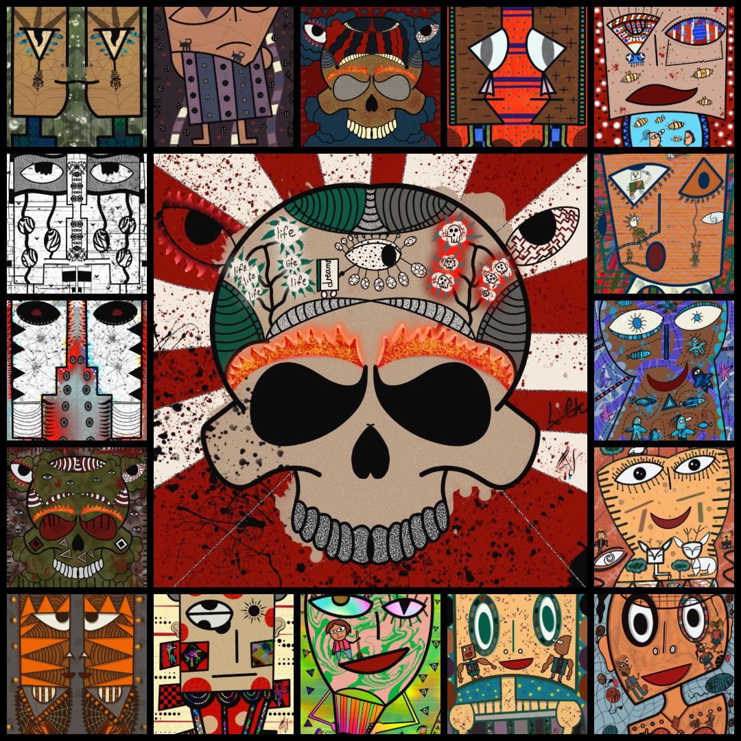 laraart110's tweet image. #inktober collection 

•Some artworks are still available 
•All 1/1 
•And 7.5 xtz 

Link ⬇️