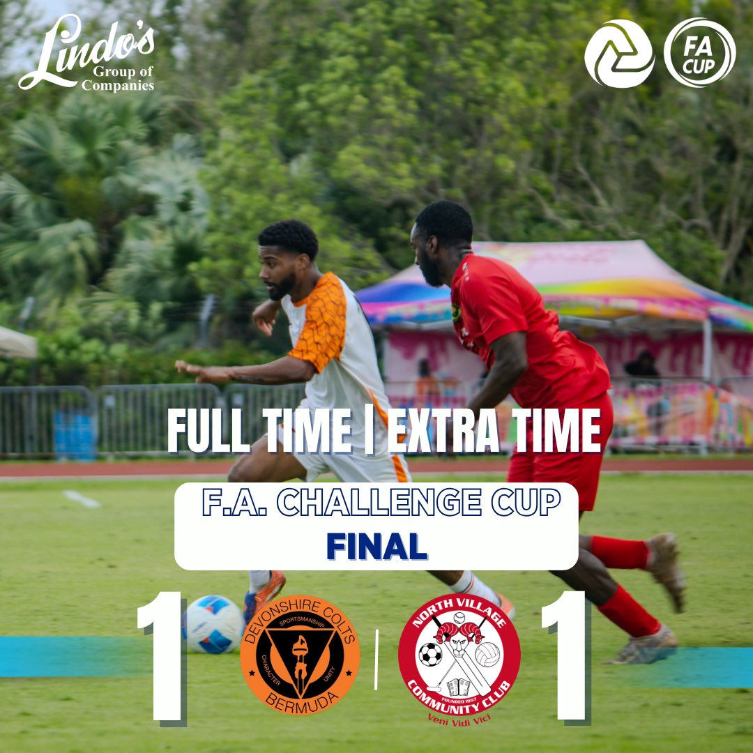BermudaFA's tweet image. We go to Penalties for the decider…🏆⚽️

#BermudaFA #FaCupFinal