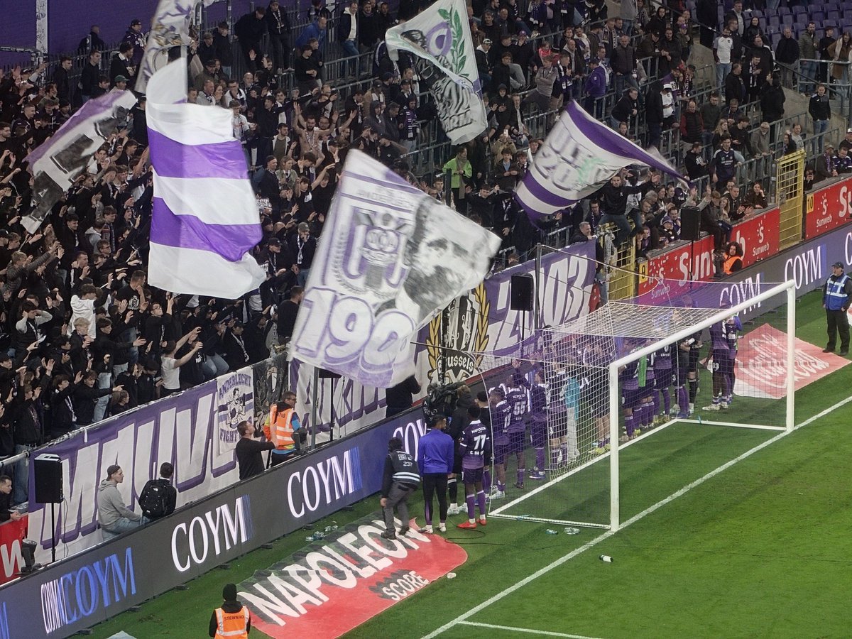AVGroenbeek's tweet photo. 📆 12/04/2026
🆚 RSC Anderlecht - KAA Gent
⚽  3 - 1
🏟️ Lotto Park
📍 Anderlecht
🏆 Jupiler Pro League 
🎟️ Season ticket
#groundhopping #ANDGNT #jpl https://t.co/T9PVjPkY4Q