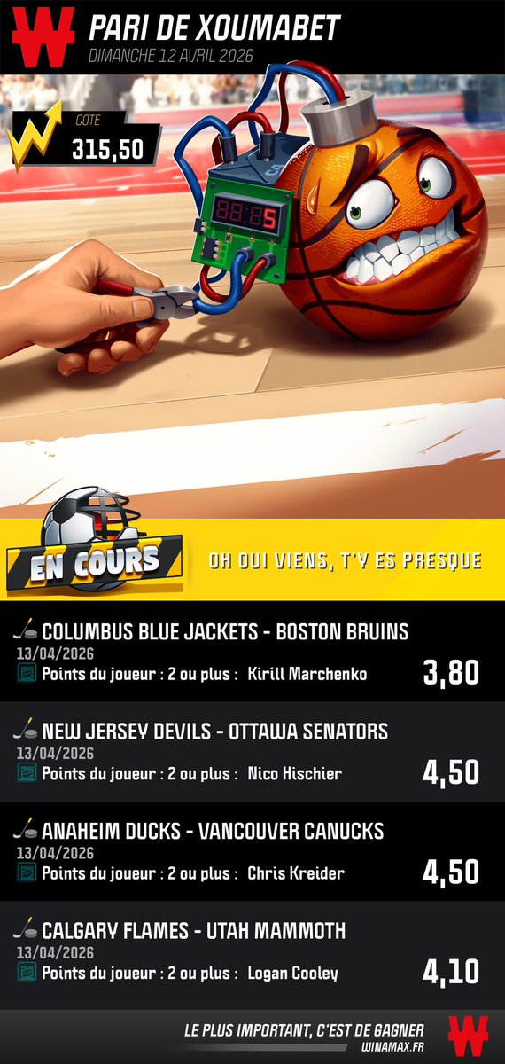 XoumaBet tweet media