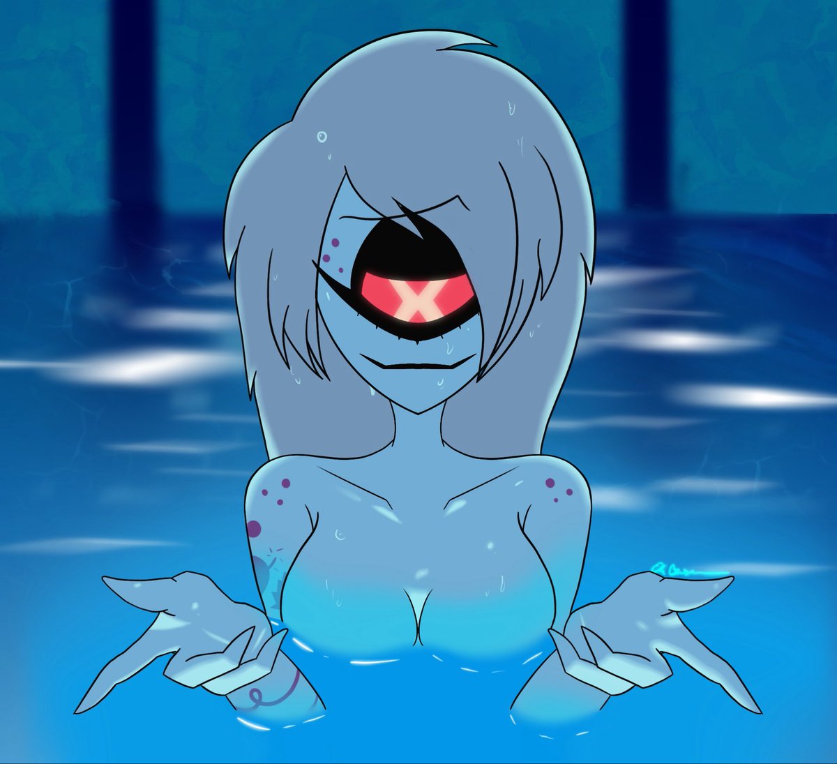 Cherri Bomb (Reze pool) 
#hazbinhotel #cherribomb #hazbinhotelfanart #csm #chainsawman