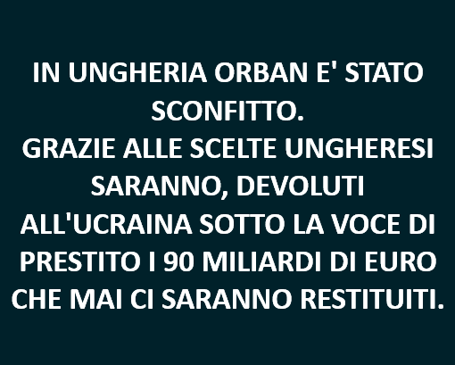 <a href="/GiorgiaMeloni/">Giorgia Meloni</a> Parte di quei 90 miliardi sarebbero potuti andare ai lavoratori, ai pensionati, ai disabili, alla sanità ecc. e invece lo prendiamo a quel posto... Mai più ti voterò.