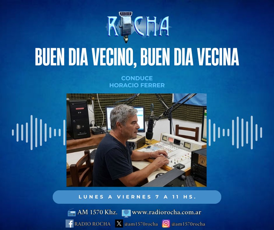 Radio Rocha AM 1570 tweet media