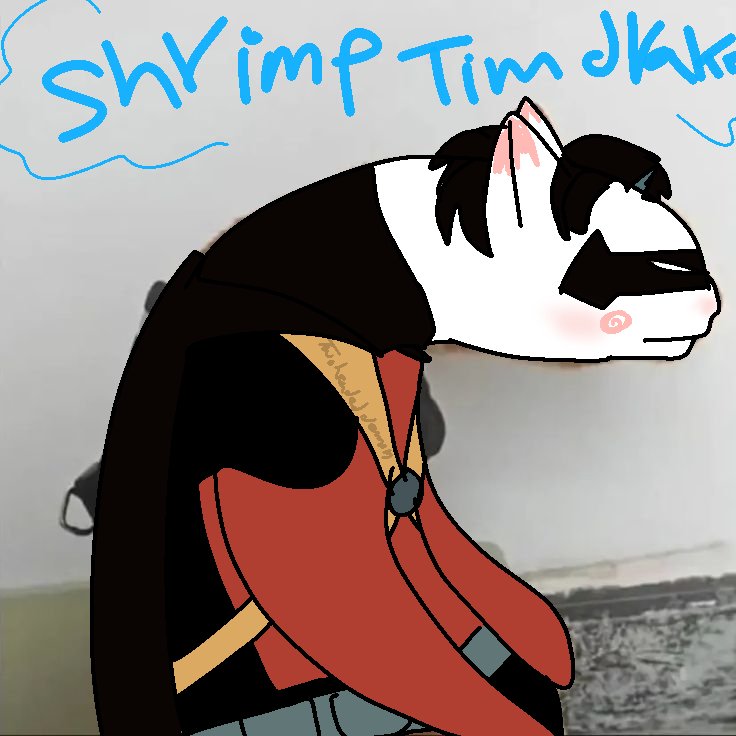 roo_wann's tweet photo. Shrimp 
#timdrake #redrobin  #dc #dcfanart https://t.co/QKwuumjsRM