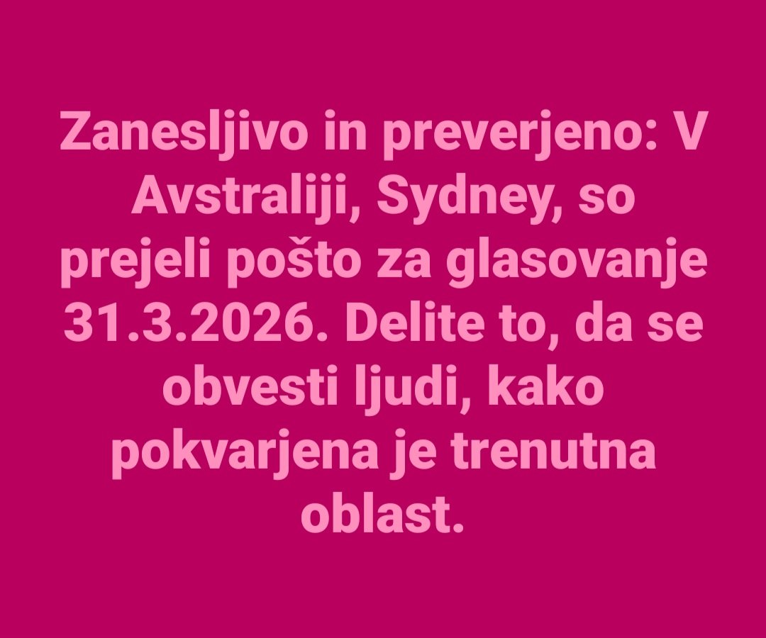 Direktorja Pošte je treba takoj zamenjat, kako nesposoben človek jebpa to?!!!