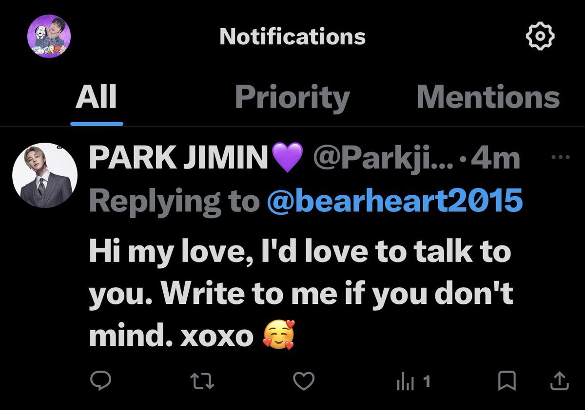 Bearheart💜Jiminie🥰💜🌈💖🌸💞🦄🎂🍰🧁 tweet media