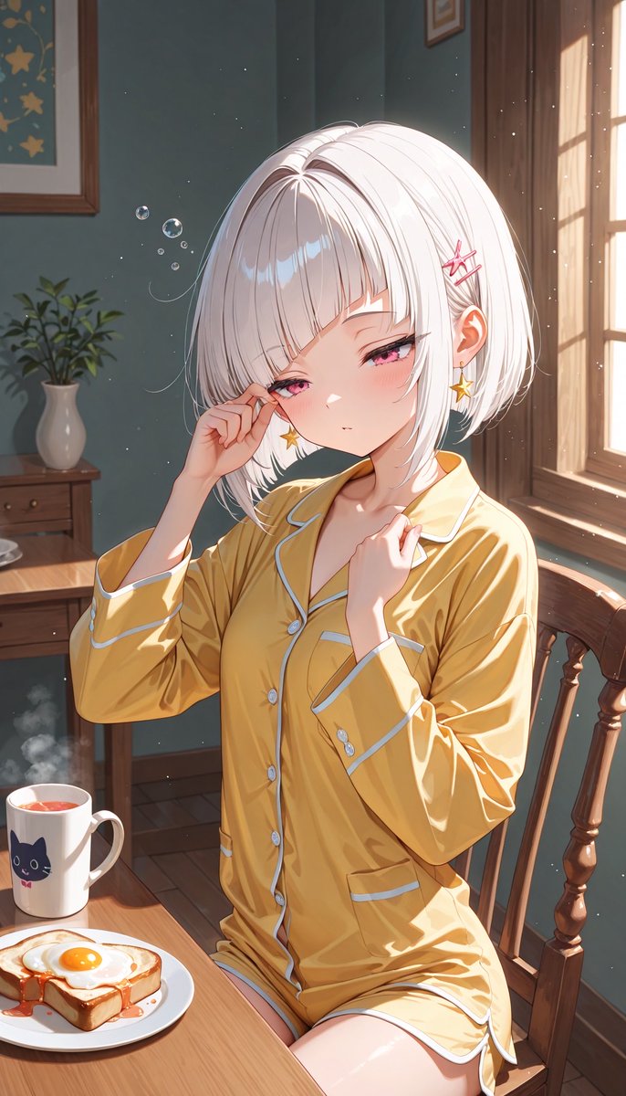 fougerespicy's tweet image. *ೄ˚☻Ḡ∞ძ ოǫɾлілϧ ༘*ೄ˚☻

#OriginalCharacter
#AnimeArt

また一週間始まったね🍀
月曜日は気が重くなりがちだけどしっかり朝ごはん食べて一日頑張ろうね(*•̀ᴗ•́*)و ̑̑✨

今週もよろしくねー🤍

☆*┈┈┈┈┈┈┈┈┈┈┈┈┈┈┈☆*
SFW Illustration. Cute character design only. No