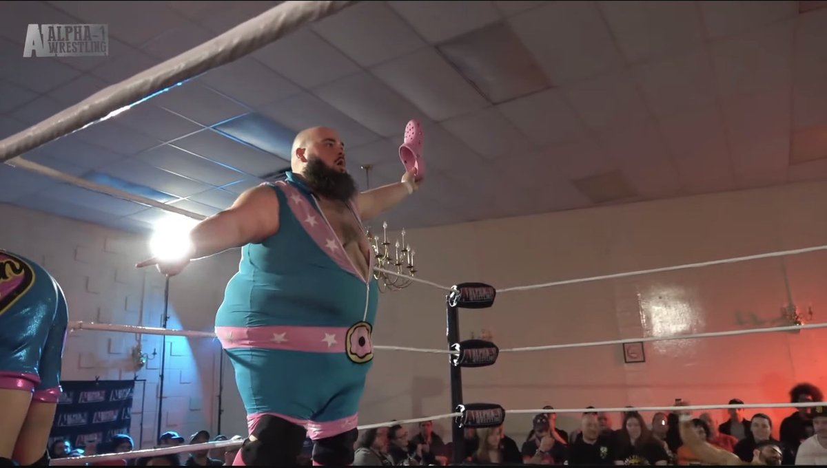 The one and only Puf 

What a Surprise 

<a href="/PufTheWrestler/">puf</a> #A1Wrestling