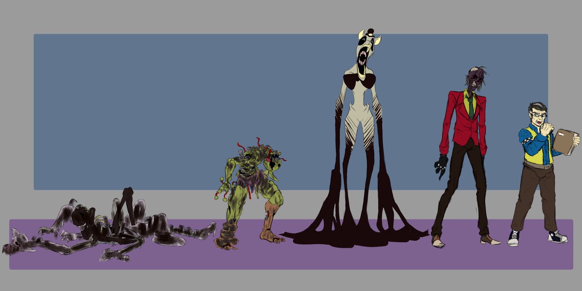 Nines0ul's tweet photo. Fnaf 6 lineup

This is an AU btw
#fnaf #FiveNightsAtFreeddys #fnaffanart #fnafart #fnaf6 #FFPS #FreddyFazbearPizzeriaSimulator #Springtrap #michaelafton #afton #scrapbaby #lefty #moltenfreddy #fnafcassidy #charlieemily #goldenfreddy #fredbear https://t.co/EfLYdXFNCY