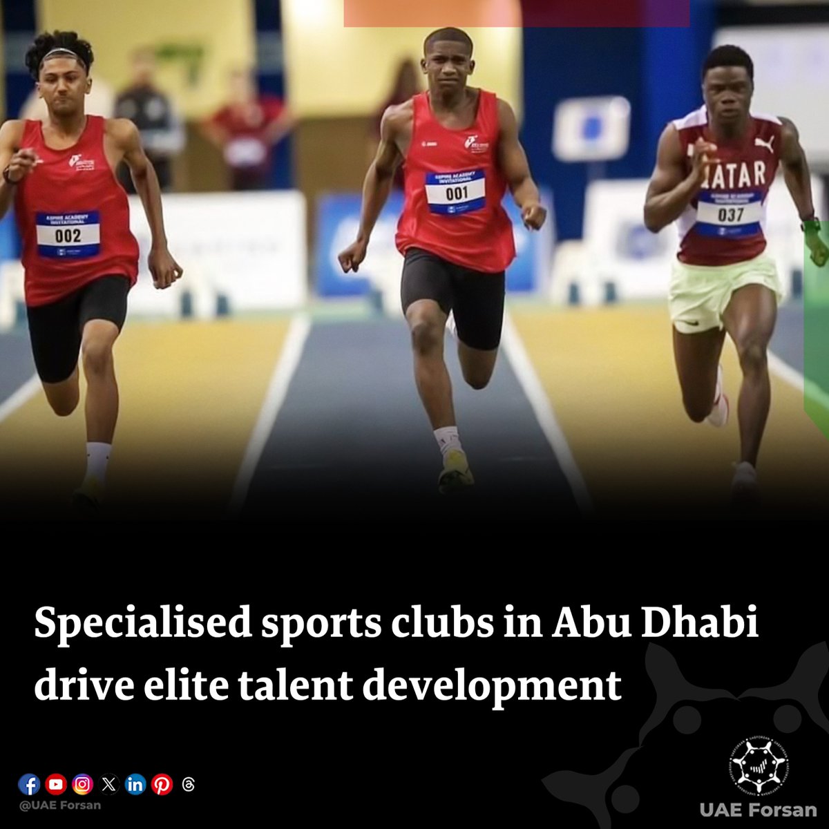 UAE_Forsan's tweet image. Abu Dhabi’s specialised sports clubs have achieved a qualitative leap in discovering and nurturing talent across several #Olympic disciplines since their establishment in November 2021
#UAE #AbuDhabi 
@AbuDhabiSC