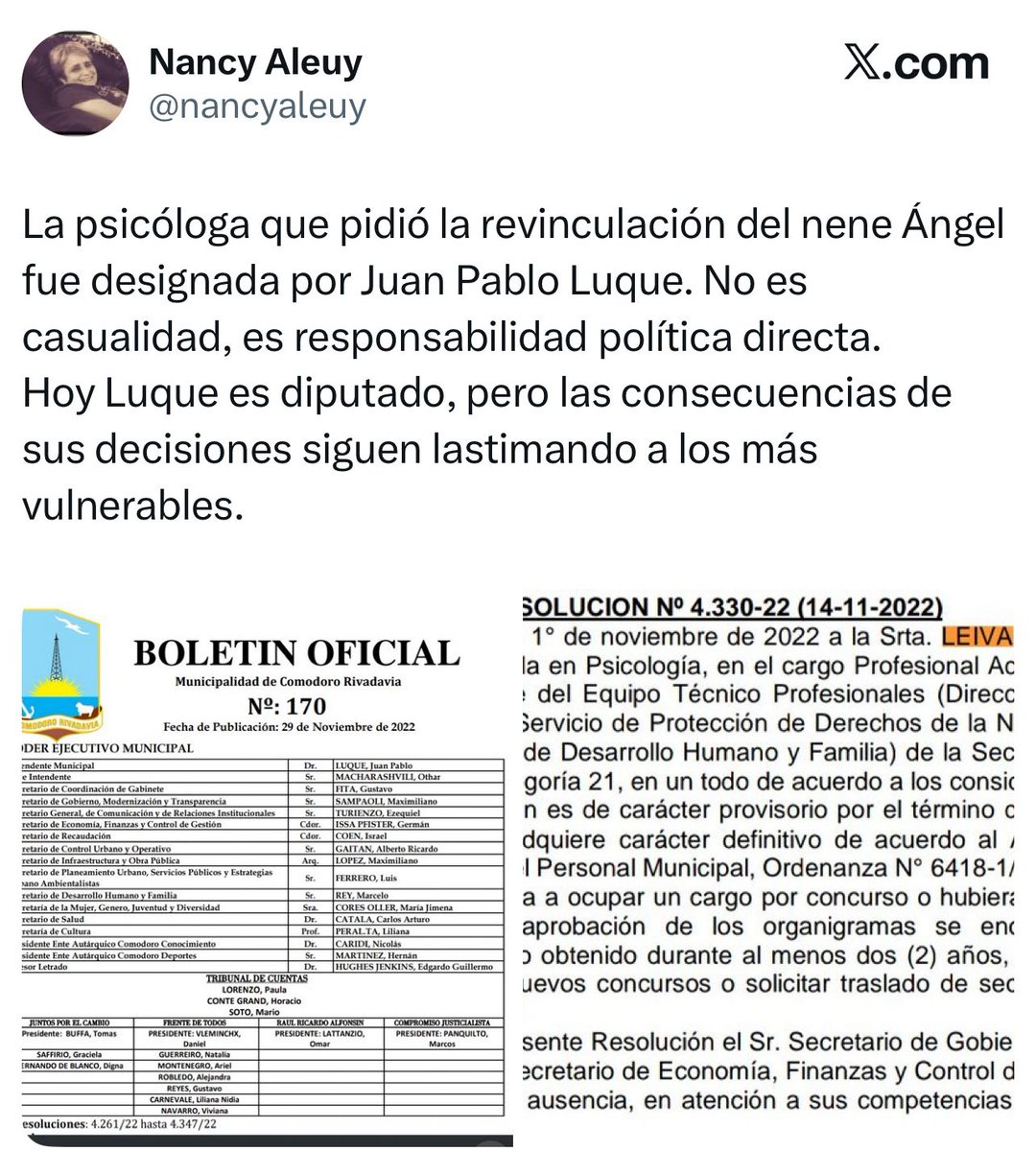 Juan Pablo Luque tweet media