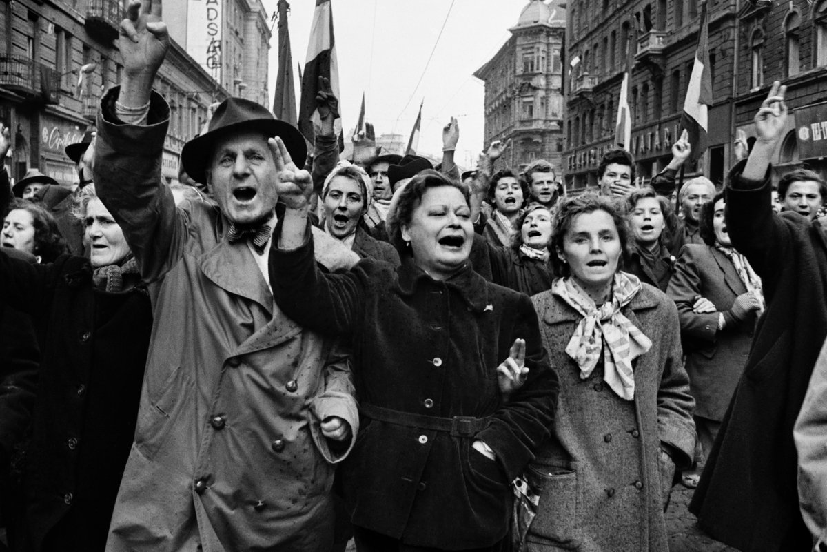 Hungarian revolution was seventy years ago this year:    #Magnum