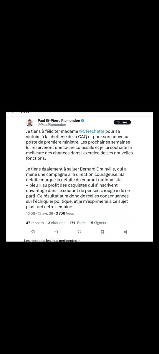 Mario8Gauthier's tweet photo. @DocDeRome @CharlesMilliard @CFrechette Vous avez manqué une bonne occasion de vous taire..... https://t.co/euWBjBUrrX