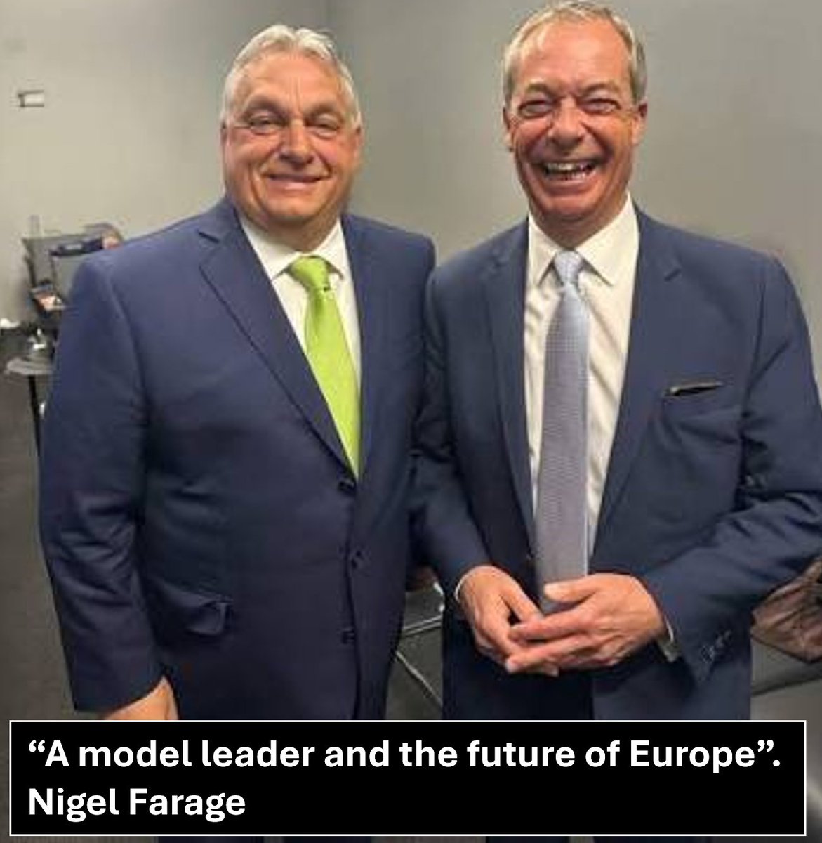MittensOff's tweet image. Wrong again Nige... Join Trump's illegal war anyone? #Farage #ReformUK #Orbán