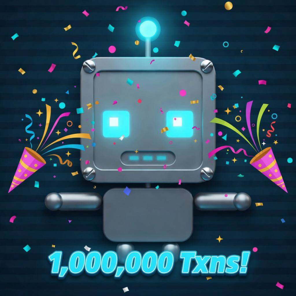 🎉 1 Million Txns Milestone Unlocked! 🚀

A massive thank you to every TEL Pet owner who’s been hatching pets, completing tasks, and joining Load Parties. Your activity is genuinely helping stress-test &amp; strengthen the Telcoin Network ahead of mainnet.

Onward to 2 Million! $TEL