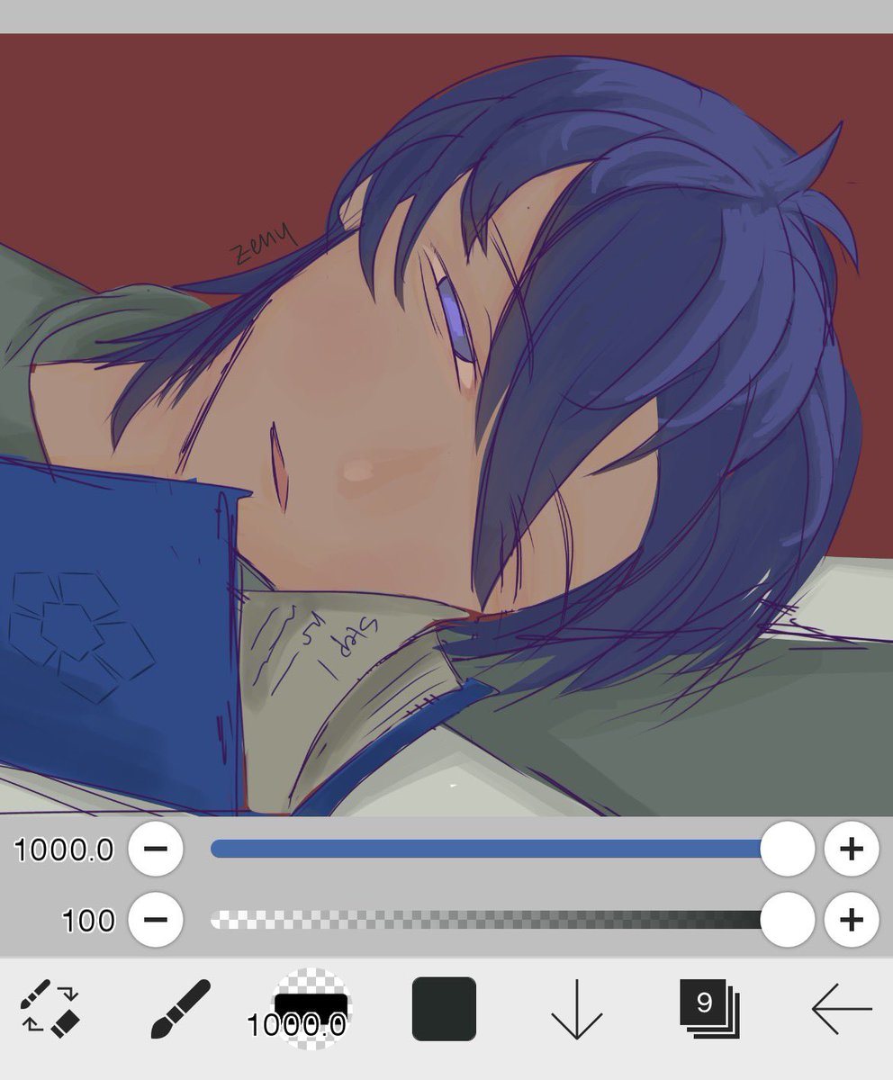 zenyhow's tweet photo. sleepy isagi studying
#isagi #bllk #bllkfanart #bllktwt https://t.co/zwNgvdINZV