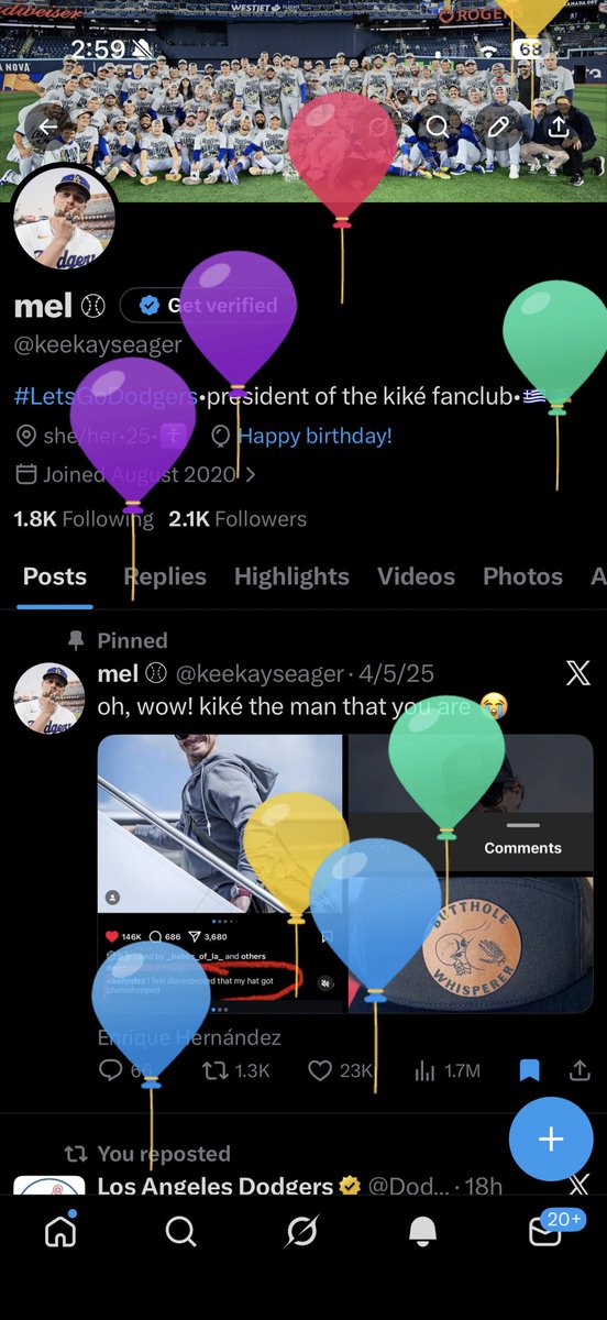 mel ⚾︎ tweet media