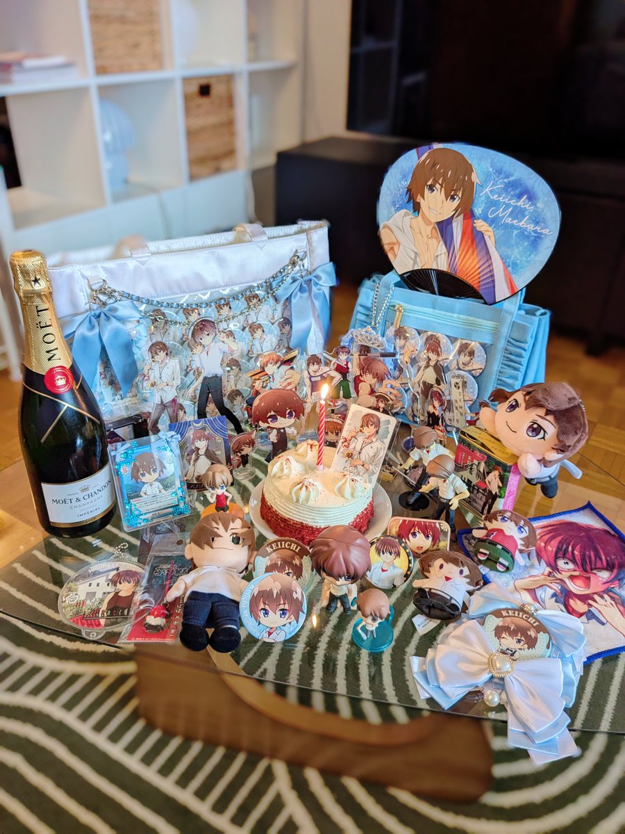 misha_kig's tweet photo. happy birthday, Keiichi Maebara 🎉💙 #前原圭一生誕祭2026 #前原圭一生誕祭 #ひぐらしのなく頃に https://t.co/8cGPAlyUCH