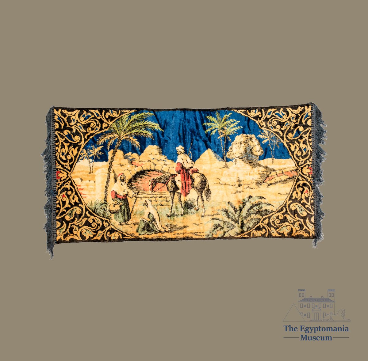EgyptomaniaMuse's tweet image. Day 102 of #photoaday 

Tapestries, rugs and wall hangings can still be bought as souvenirs by travellers to Egypt, having been made for such for well over a century 

#365days #365daychallenge #365photodaychallenge