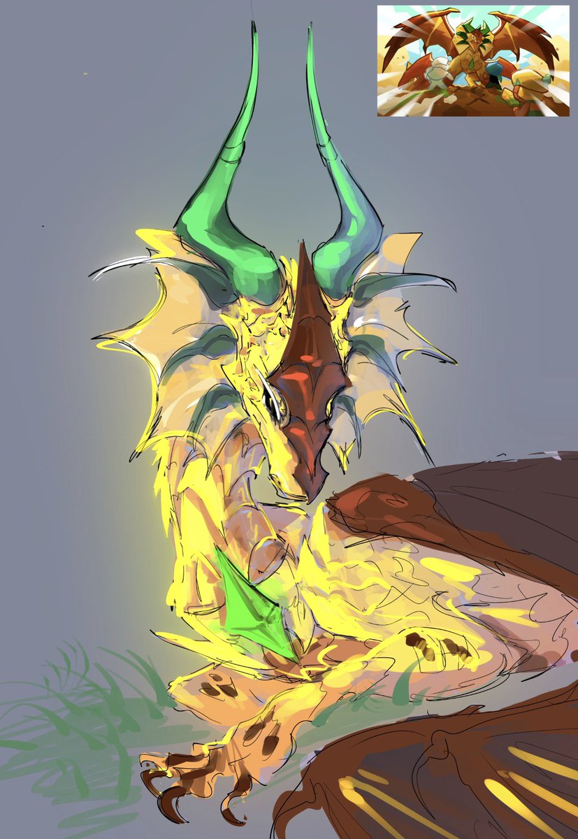 aviary404's tweet image. Sorry had to fix smth 

I’m too lazy, it’s a messs 
#AnanasDragonCookie #cookierun