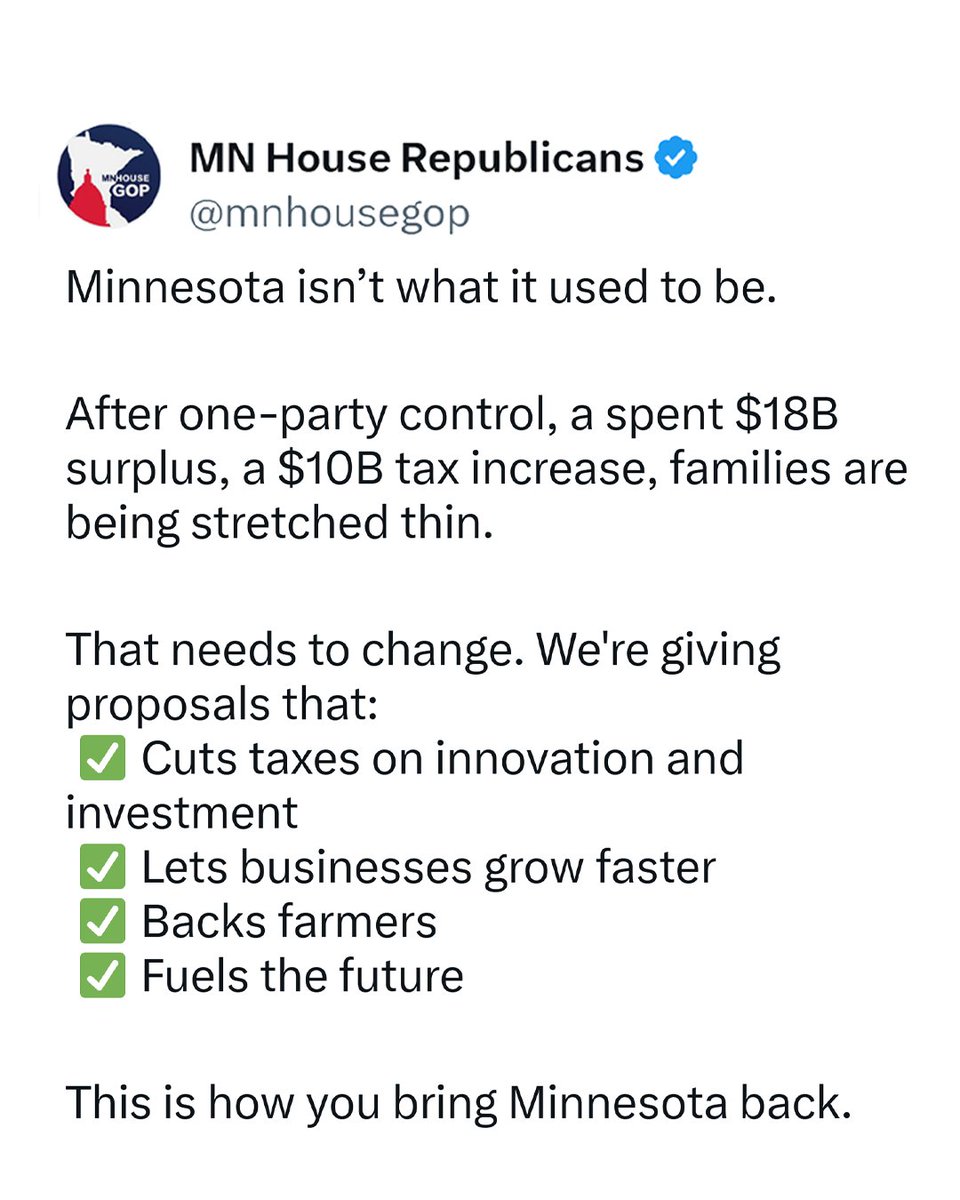 MN House Republicans tweet media