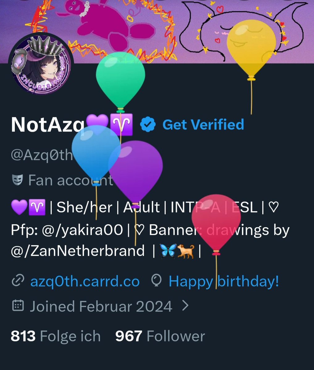 NotAzq💜♈️ tweet media