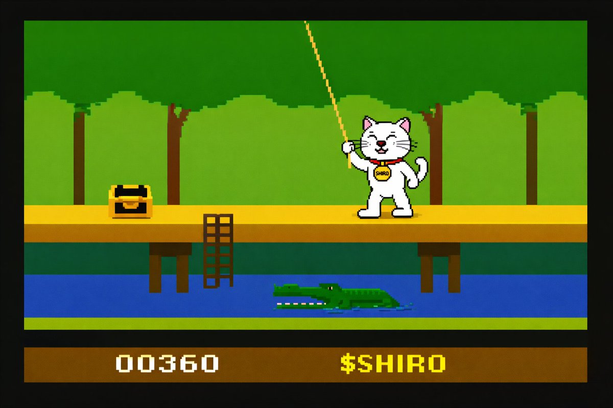 Robsonarceno's tweet photo. From arcade dreams to retro adventure mode — $SHIRO fits every world.
What makes a character strong is not just the meme, but how naturally it can evolve into games, stories, and new experiences people actually remember.
$SHIRO keeps proving it can go far beyond the chart.
$SHIRO keeps building its own universe. 🐱🎮

#SHIRO #ShiroNeko #Crypto #Memecoin #Gaming #RetroGaming #Web3 #Bullish
