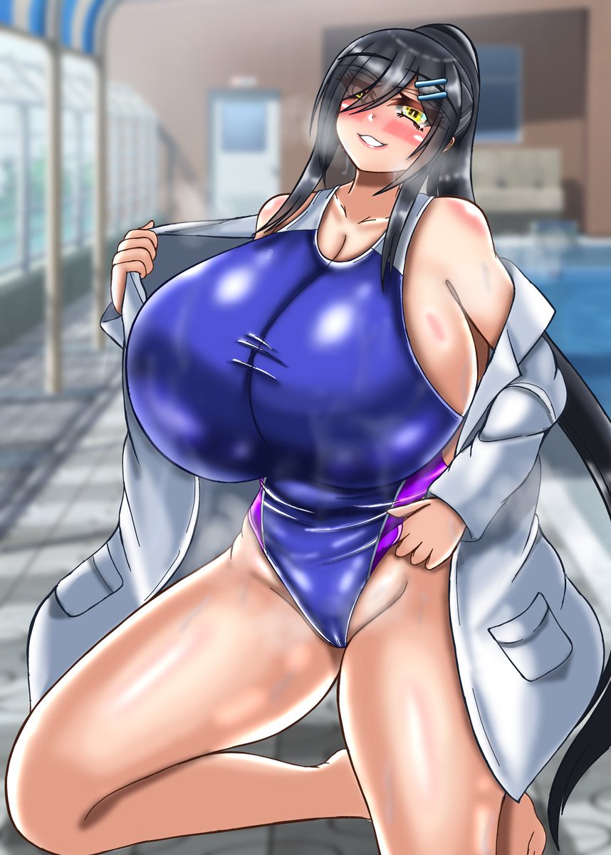 おはようの新作
シュウくんの姉、鳳仙ユウコさん
でっっっっか…!!
デカパイ競泳水着な保健室の先生とか最高か…?
シュウくん羨ましすぎるぞ…!! 