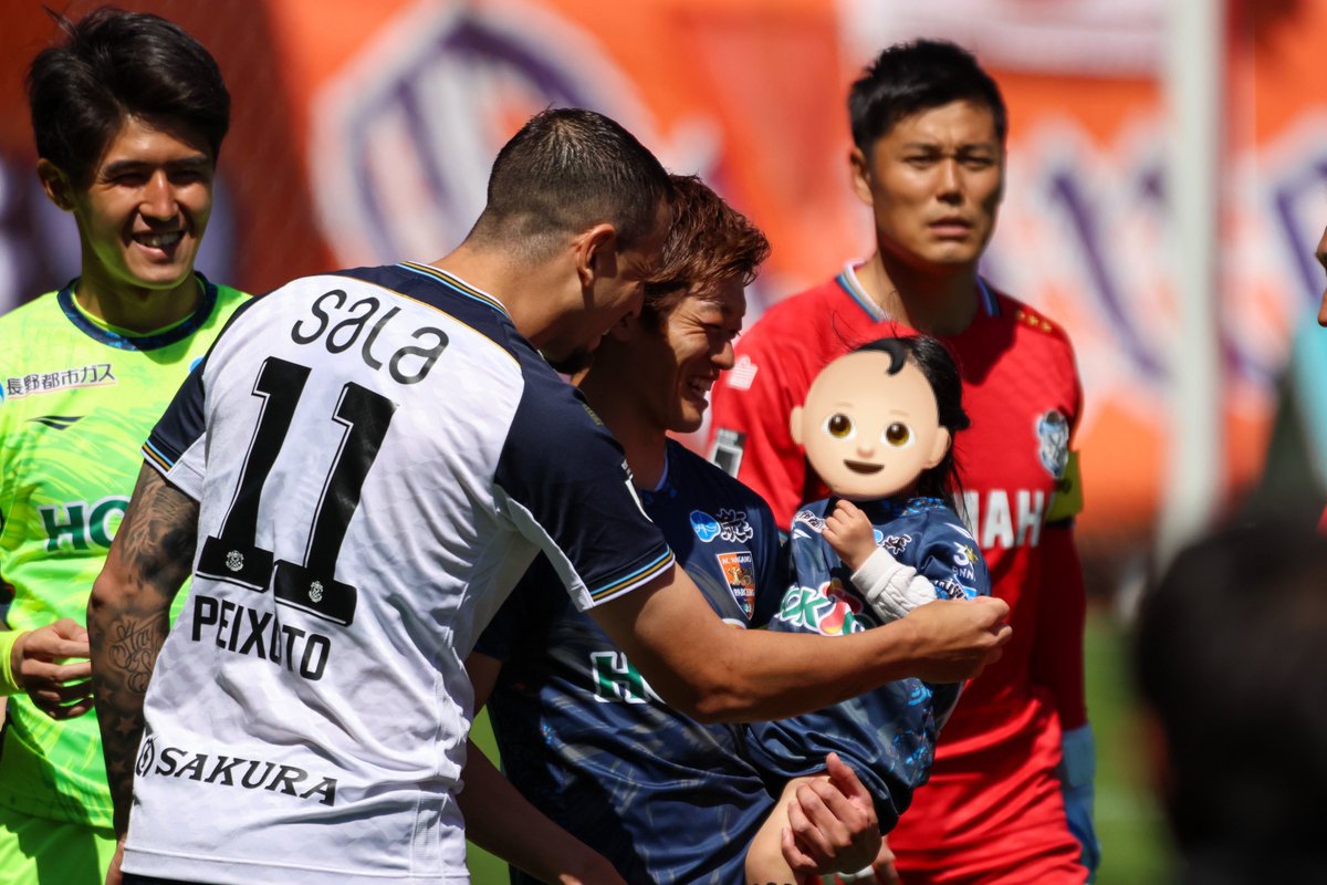 Haru_11203's tweet image. 260412 #jubilo #ジュビロ磐田 #マテウスペイショット 
#AC長野パルセイロ #藤川虎太朗

昨日のほっこりタイム😖🩵