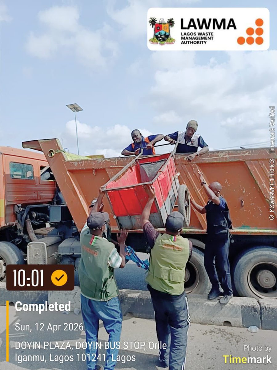 The Lagos State Govt tweet media