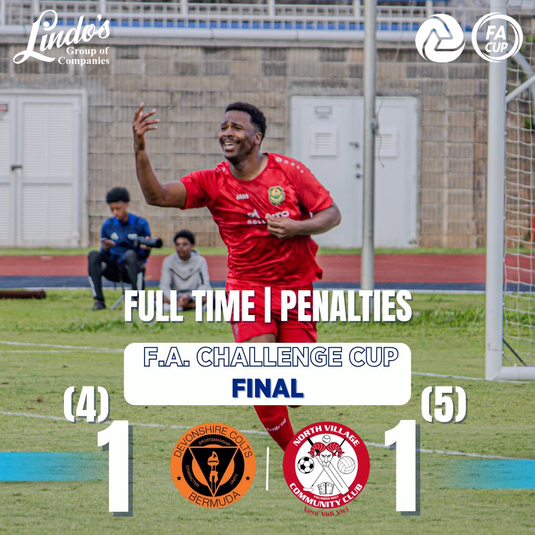 BermudaFA's tweet image. AND VILLAGE HAVE DONE IT!🏆⚽️

#BermudaFA #FaCupFinal