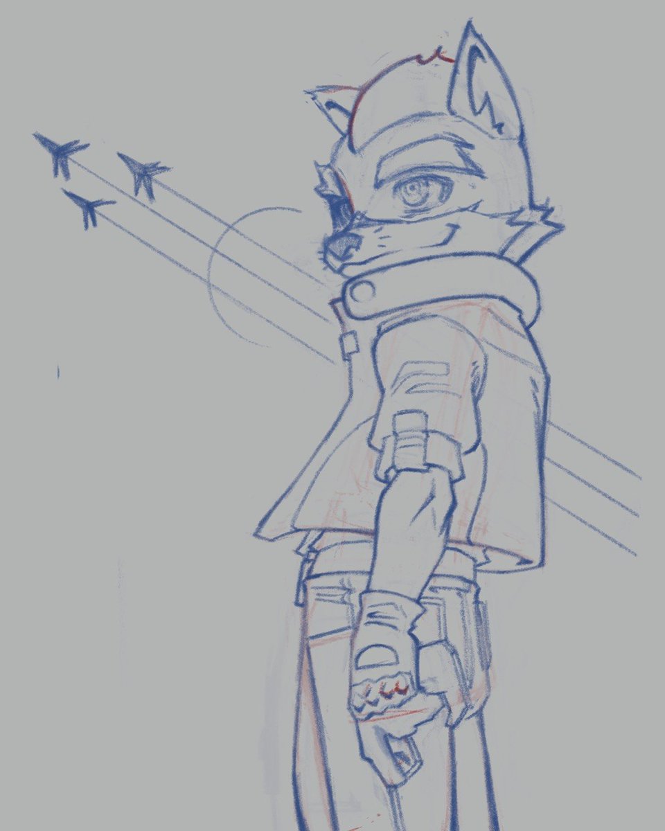 Still on that Star Fox kick. Here's a WIP!