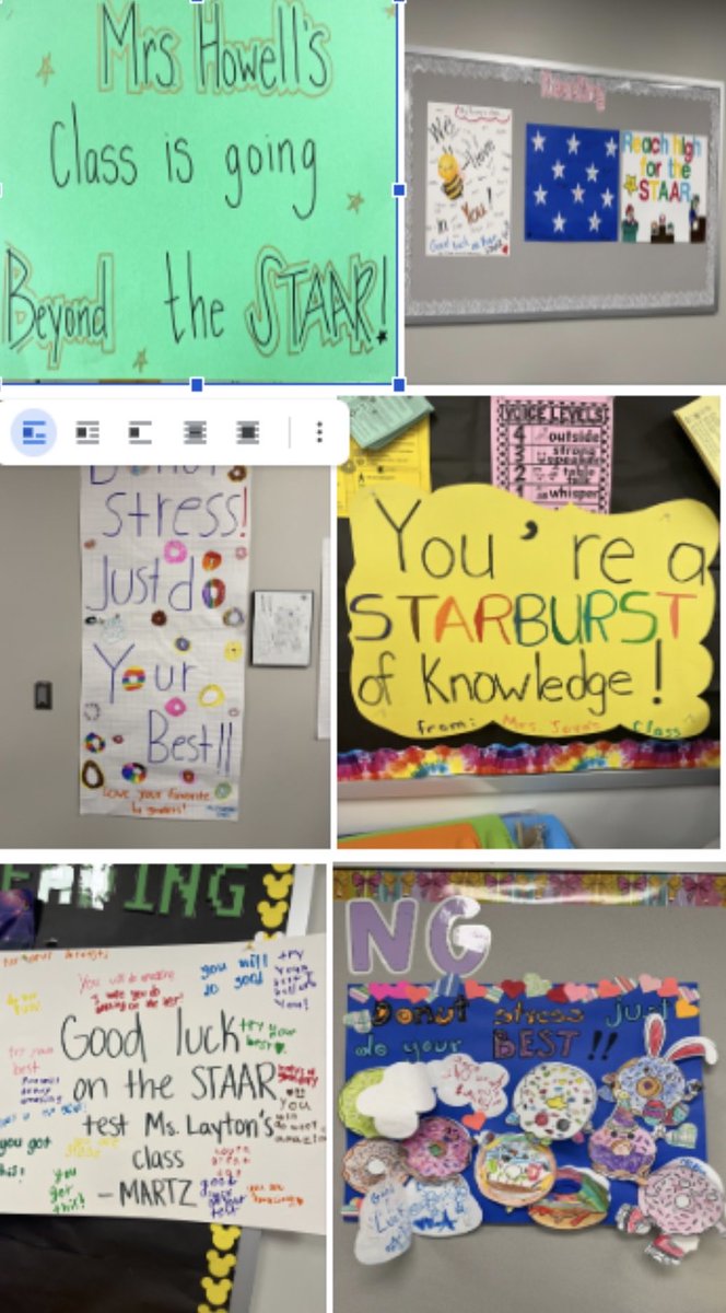 KirkElementary's tweet image. Our primary grade classes worked hard to create posters to support our 3rd–5th graders during the 1st week of STAAR testing. They filled them with kind messages &amp;amp; bright designs to help encourage &amp;amp; cheer on the older students. We are proud of their effort &amp;amp; school spirit!#KirkCan