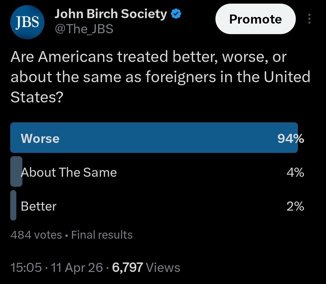 John Birch Society tweet media