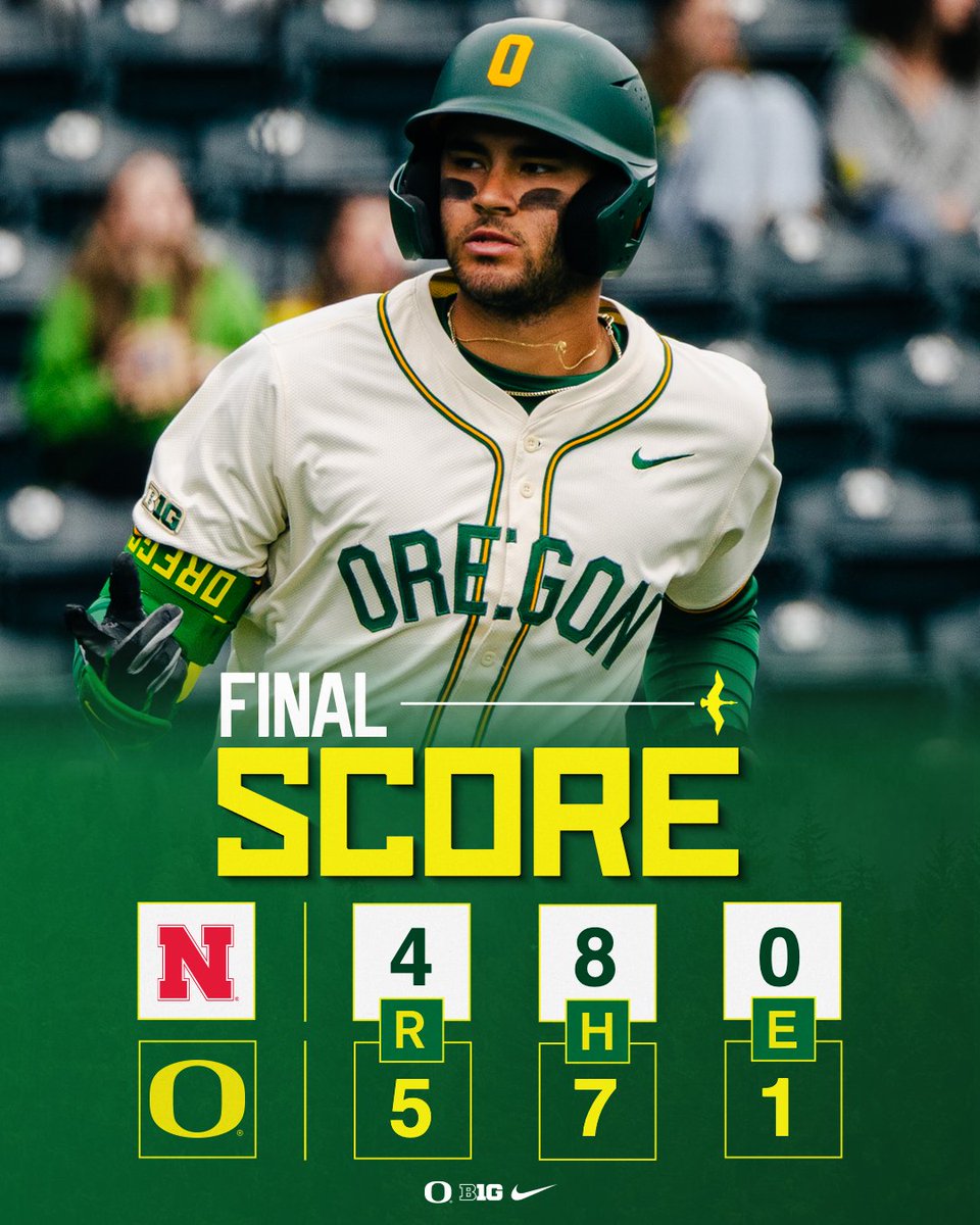 Oregon Duck Baseball tweet media