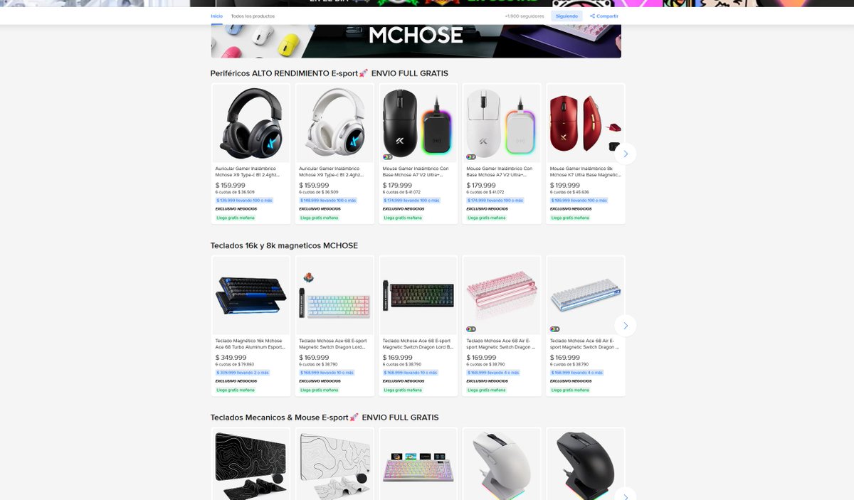 technoreviewspl's tweet photo. ⛔ENVIO GRATIS EN EL DIA👉🏻https://t.co/f7jUKAV1hF @Mchose_official https://t.co/NdvTvl0UE3
