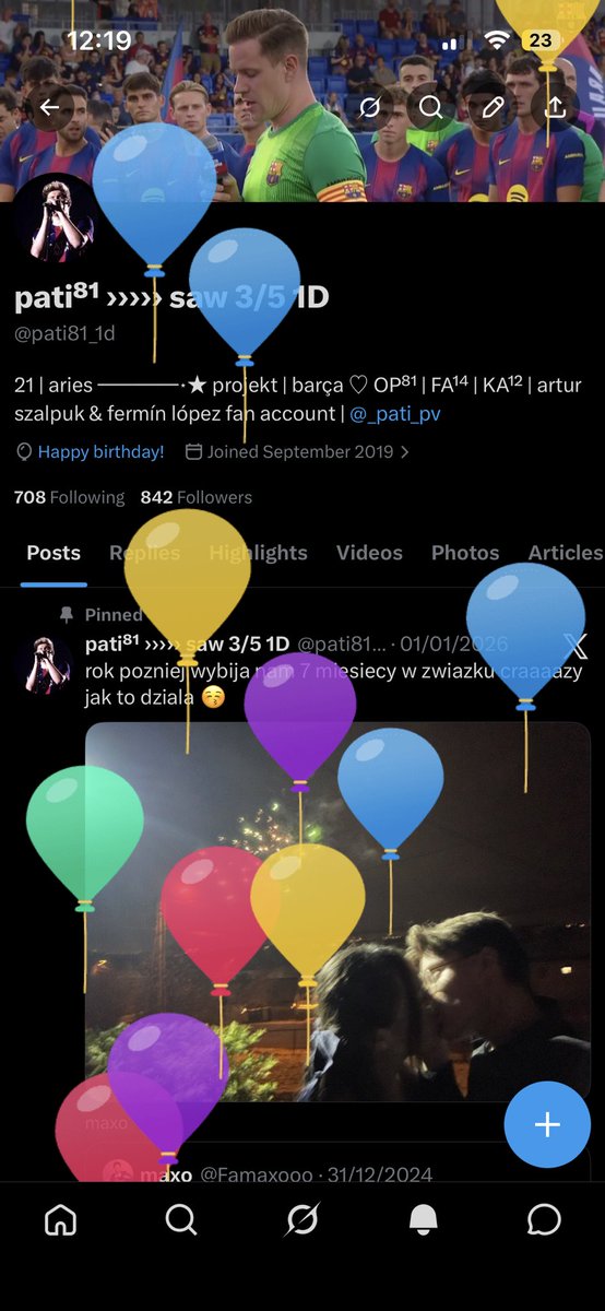 pati⁸¹ 💙 KOLE10RZ tweet media