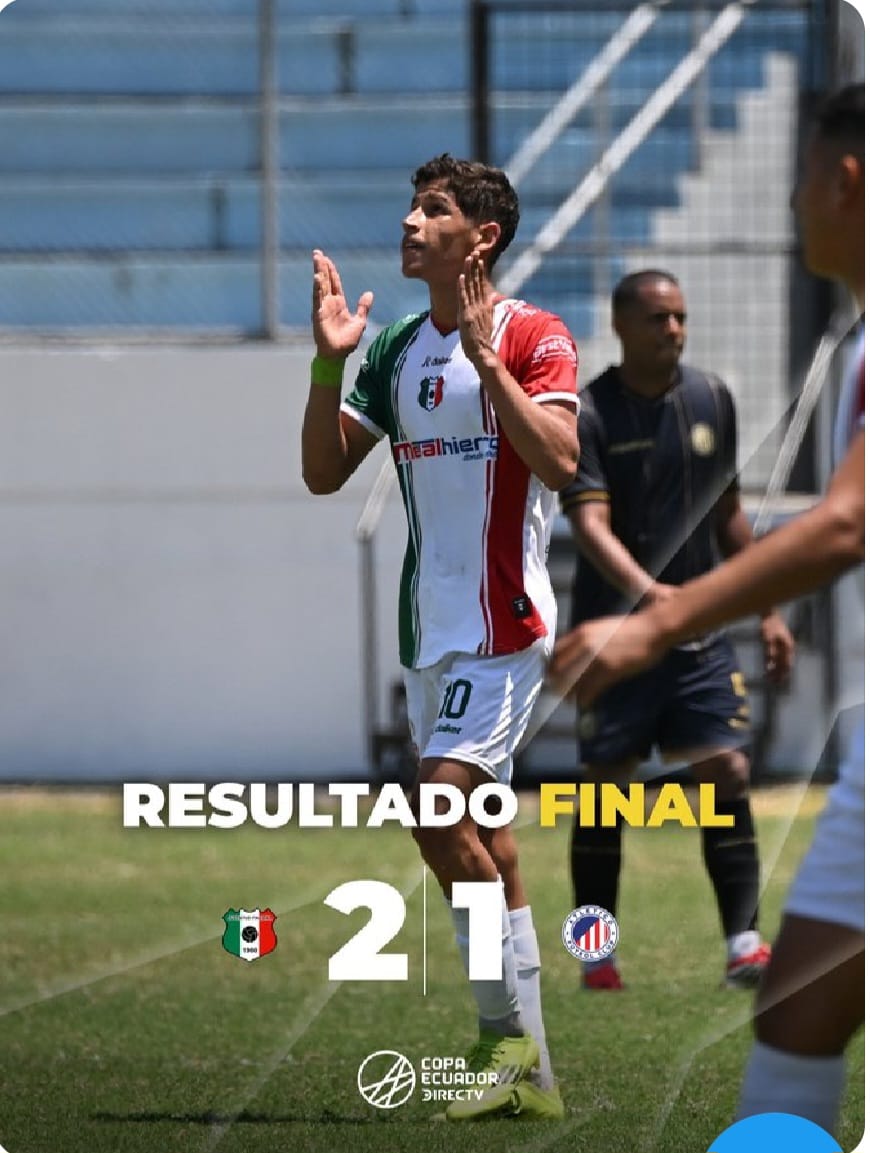 PedroAnibalEc's tweet photo. 🔴Juventud italiana eliminó al Atlético FC de la Serie B en la fase preliminar de la Copa Ecuador.

🔥El campeón de Manabí, puso garra y a pesar de estar en la Segunda Categoría logró avanzar a los 16avos de final del torneo. https://t.co/wg0FvFrWE8