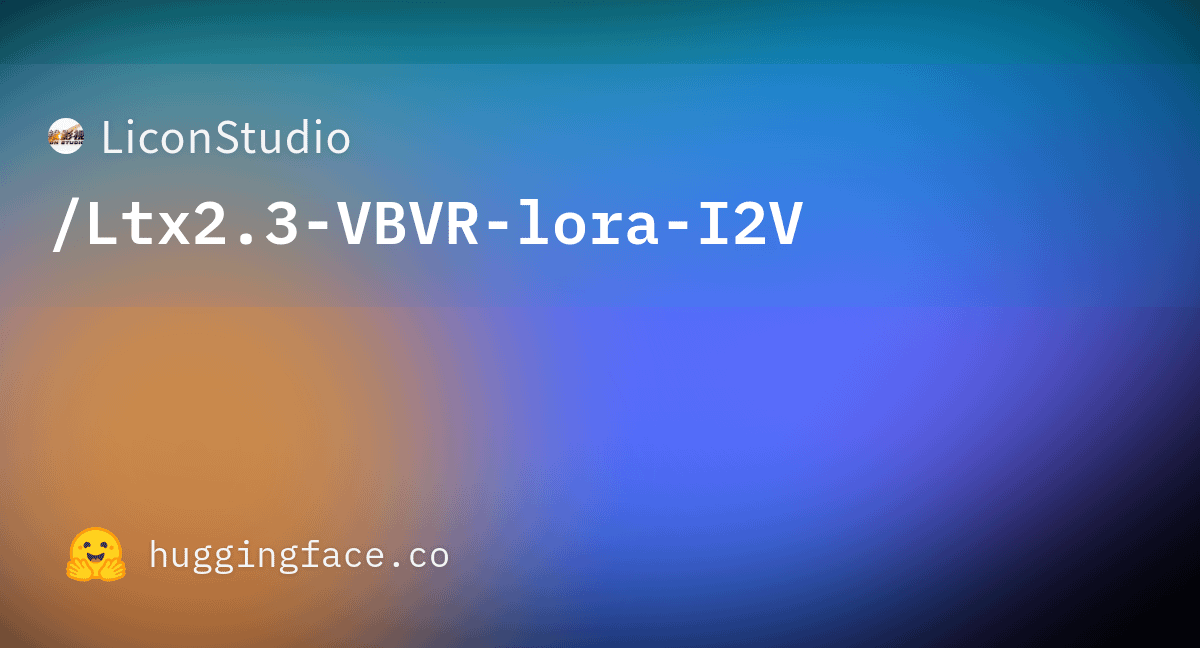 aiaicreate's tweet image. 中国コミュニティ発の新たなLoRA「LTX-2.3-VBVR」リリース。
約10万本の動画で訓練、大規模拡張版も開発中。
既存ワークフローへの容易な導入。
人物生成の品質向上、自然な表現への寄与が体感として指摘。
その訓練効果に期待の声。

#ComfyUI #LoRA

URLはリプ⬇️