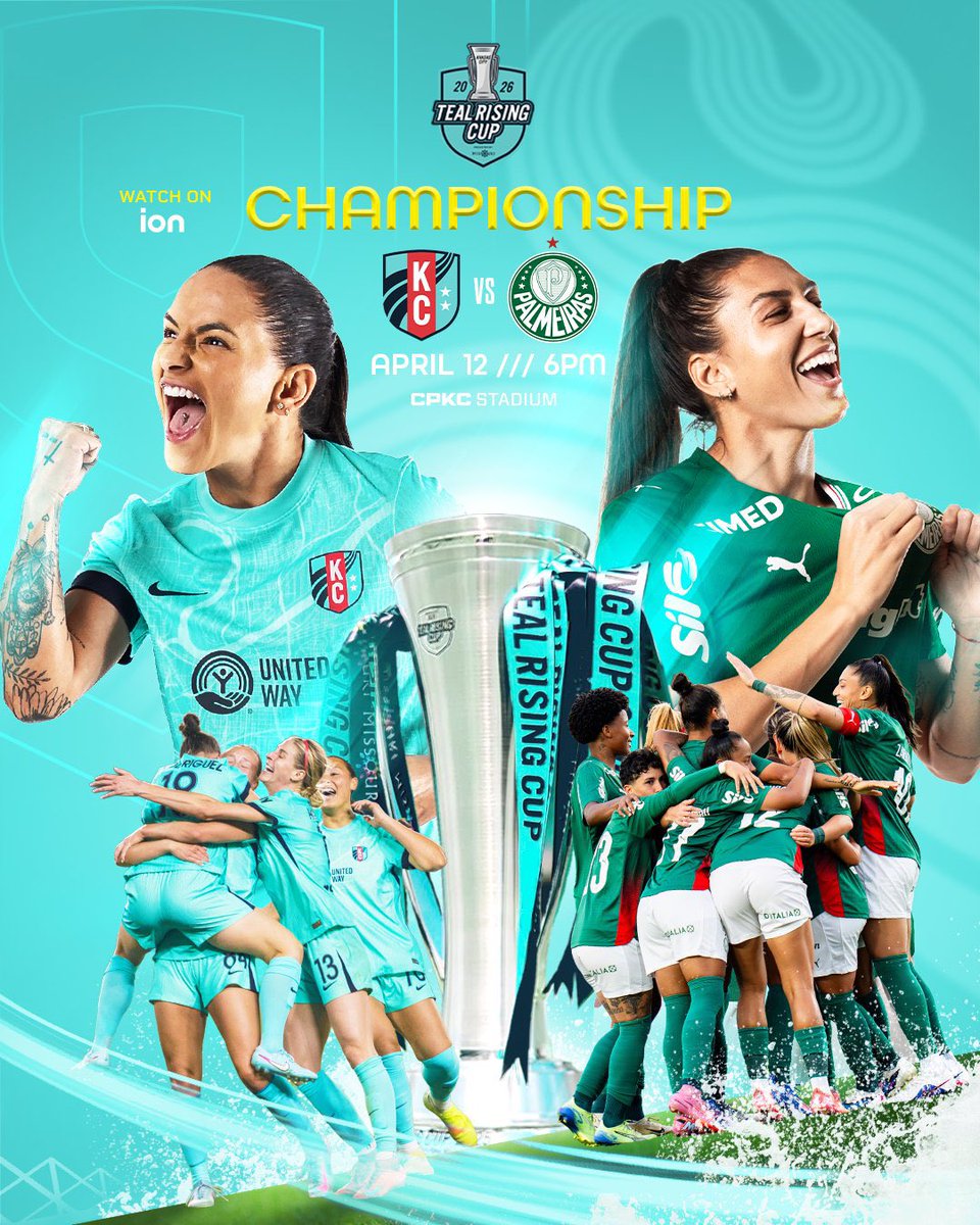 EduardoGGalindo's tweet photo. Nos vemos para la Final de la #TealRisingCup 5:00 pm hora centro, estaremos en ambas plataformas. 
📺 https://t.co/DekLtg5VeO
📺 https://t.co/qZG51leqkq
🏟️#KansasCityCurrent vs #PalmeirasFemenino https://t.co/73O8BxnkhL