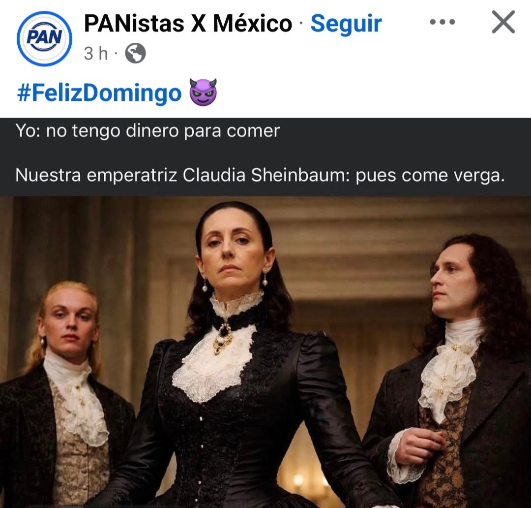 Los panistas comiendo bien este domingo.